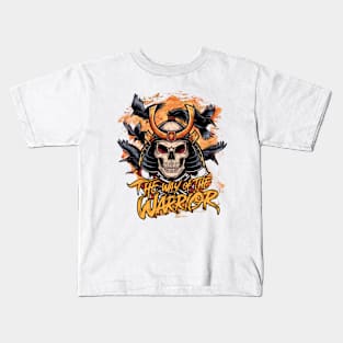 Samurai skull Kids T-Shirt